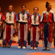 45. Losing Finalists in Womens Semi Contact Team Event.JPG