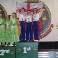 15 Junior Girls Light Contact Team Podium.JPG