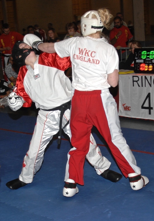 2011 Charlotte Fagg on the way to winning one of five medals in Canada